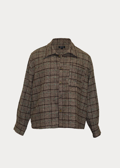 Glee + Co Plaid Chore Jacket in XXL view 5 - Plaid Chore Jacket Women (layer)