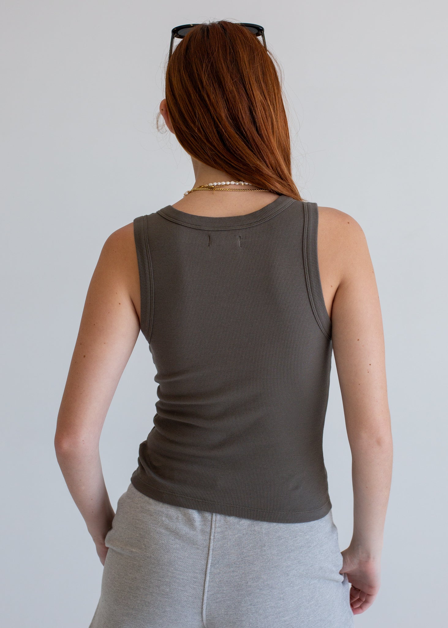 Glee + Co Scoop Tank in XS view 3 - Scoop Tank Top