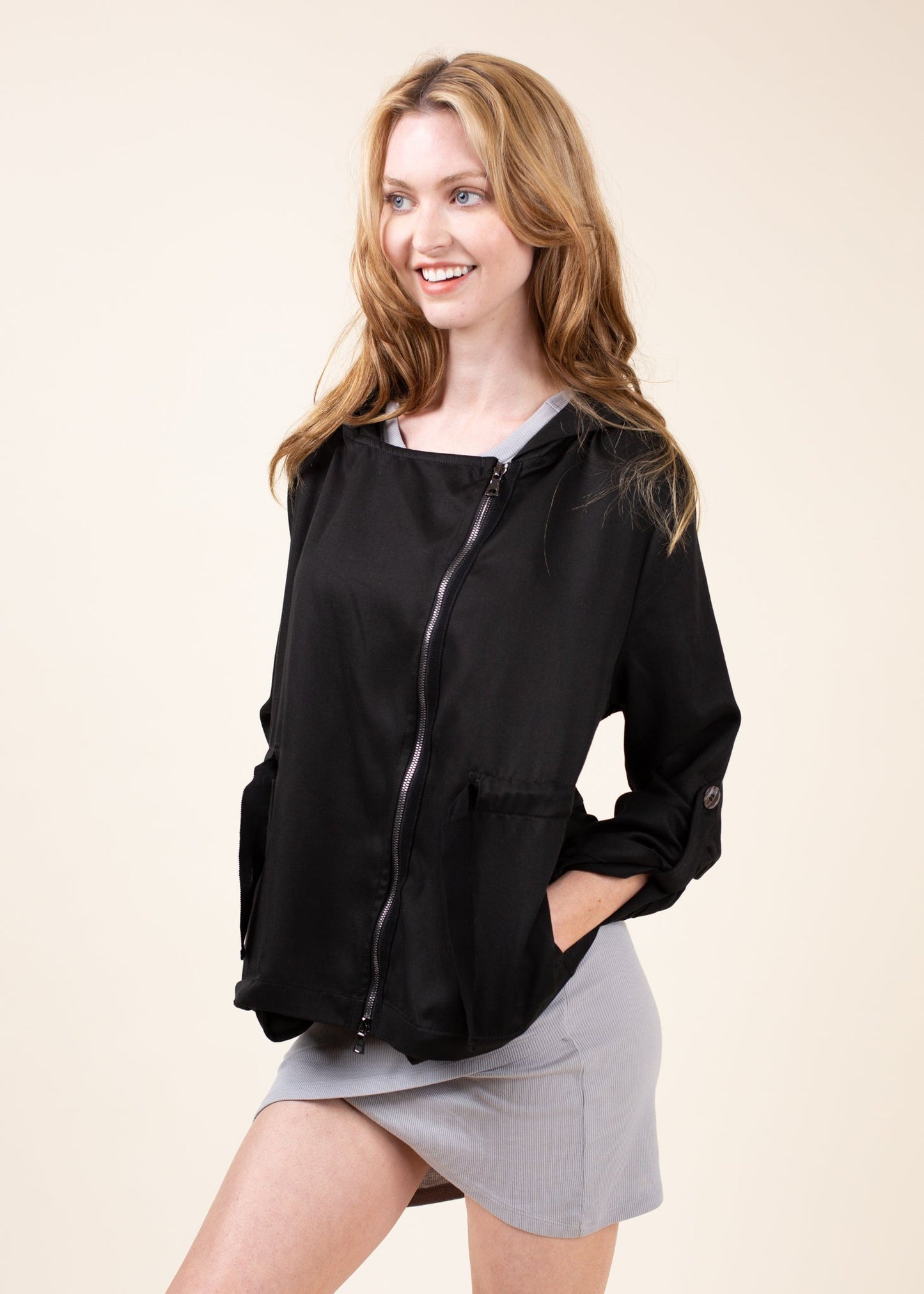 Glee + Co Tencel Jacket in L view 4 - Tencel Jacket Women (layer)