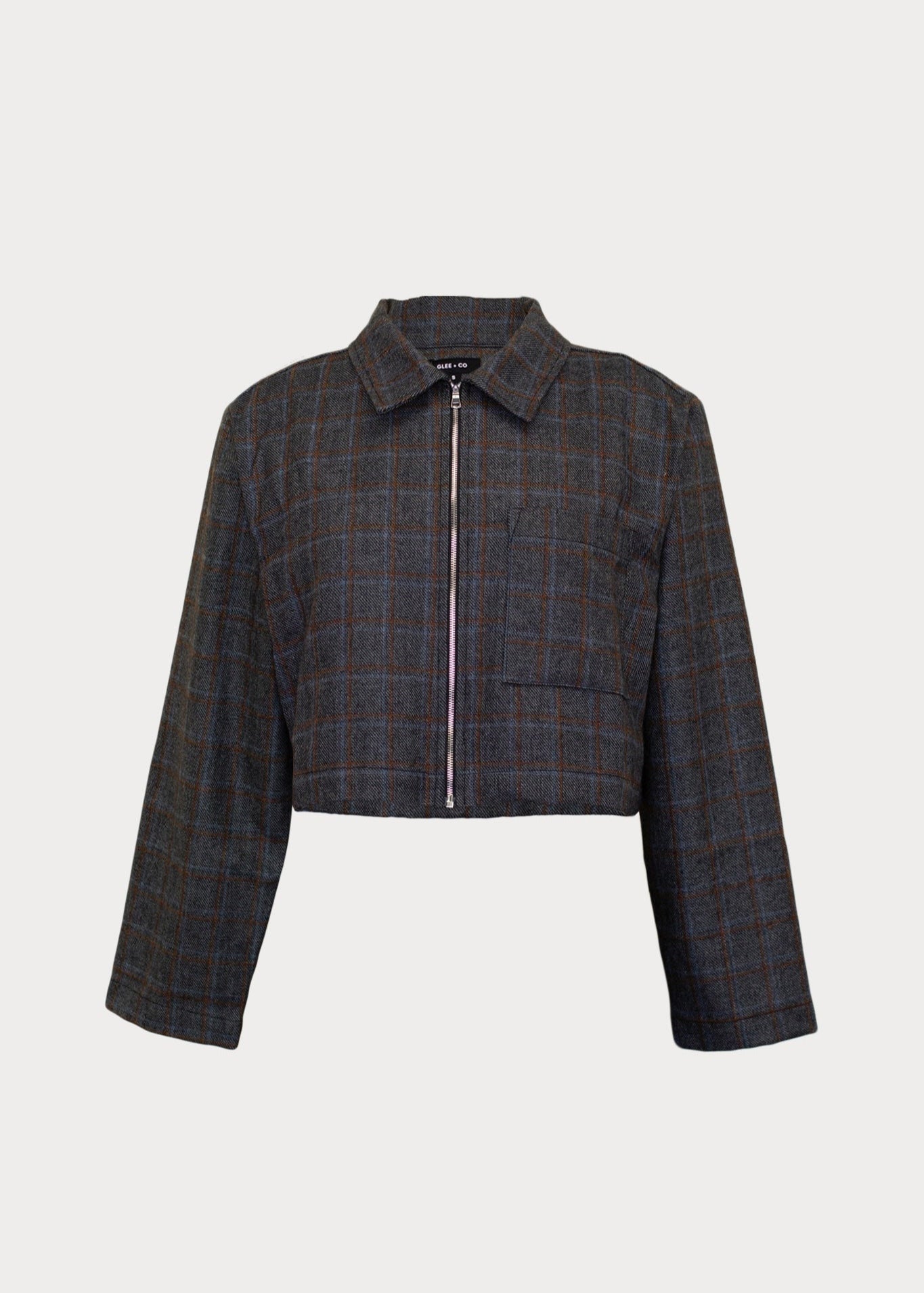 Glee + Co Wool Crop Jacket in L view 4 - Wool Crop Jacket For Women (layer)