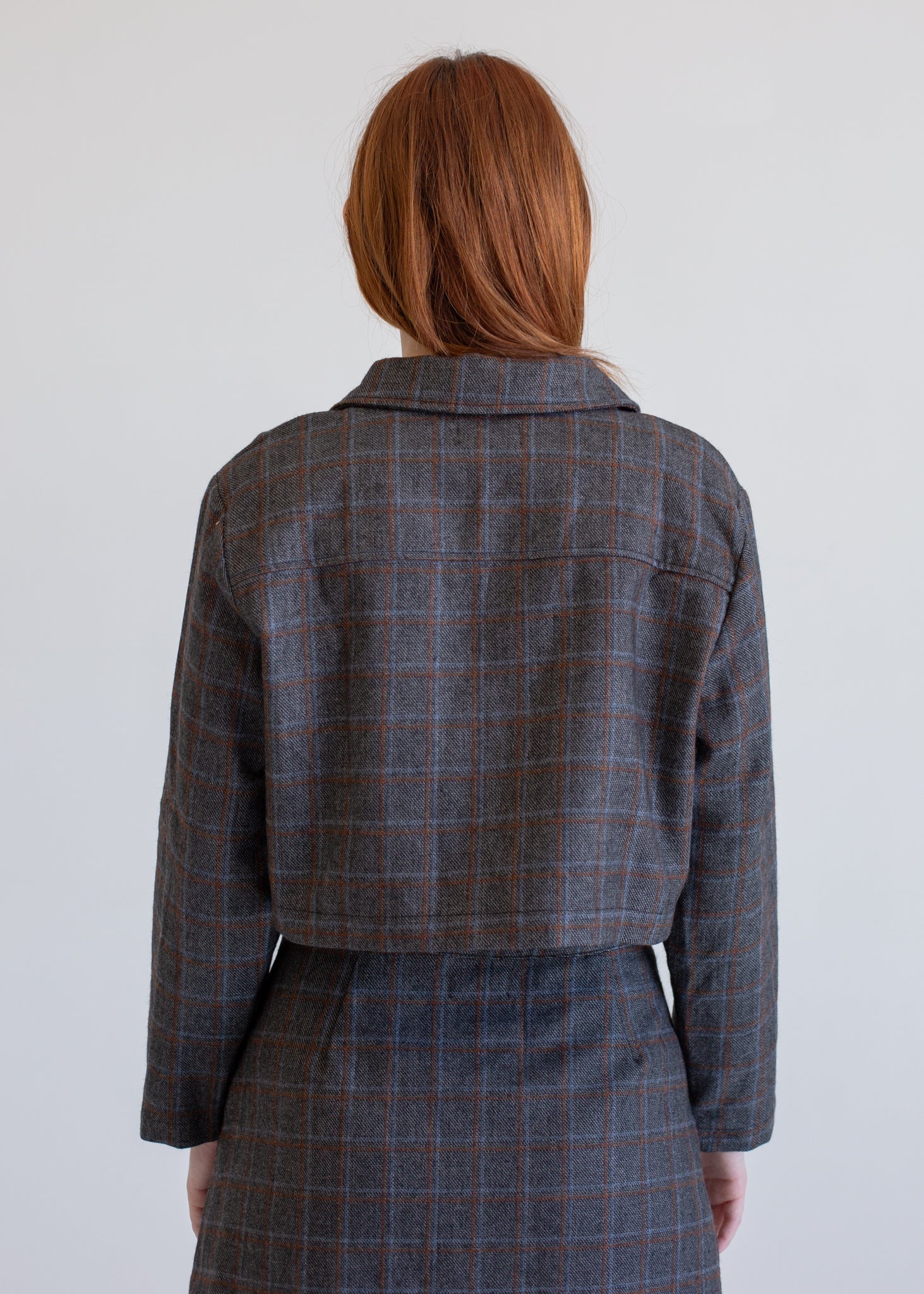 Glee + Co Wool Crop Jacket in M view 3 - Wool Crop Jacket For Women (layer)