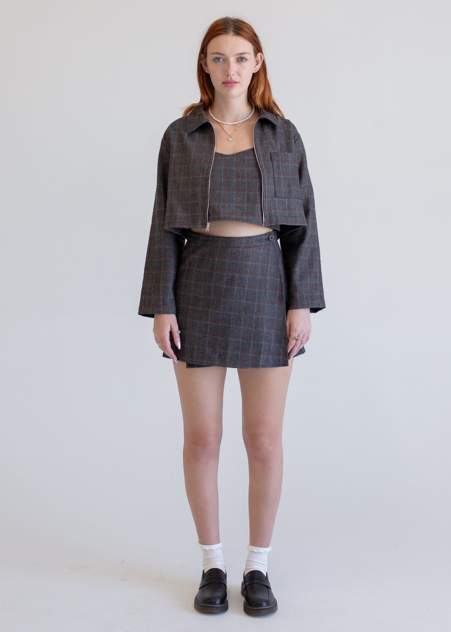 Glee + Co Wool Crop Jacket in S view 2 - Wool Crop Jacket For Women (layer)