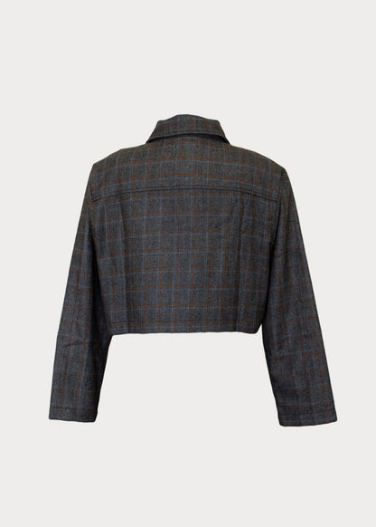 Glee + Co Wool Crop Jacket view 5 - Wool Crop Jacket For Women (layer)