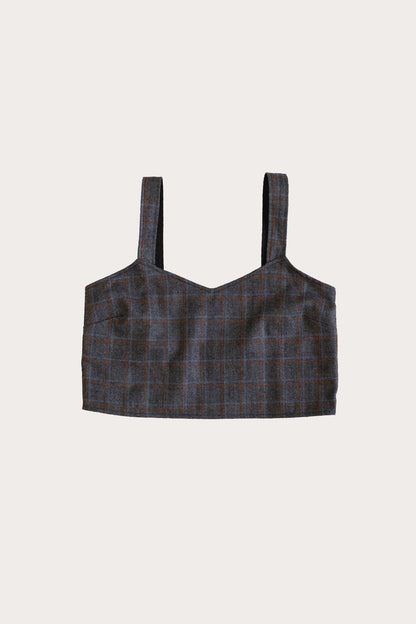 Glee + Co Wool Strap Tank in M view 3 - Wool Spaghetti Strap Tank Top
