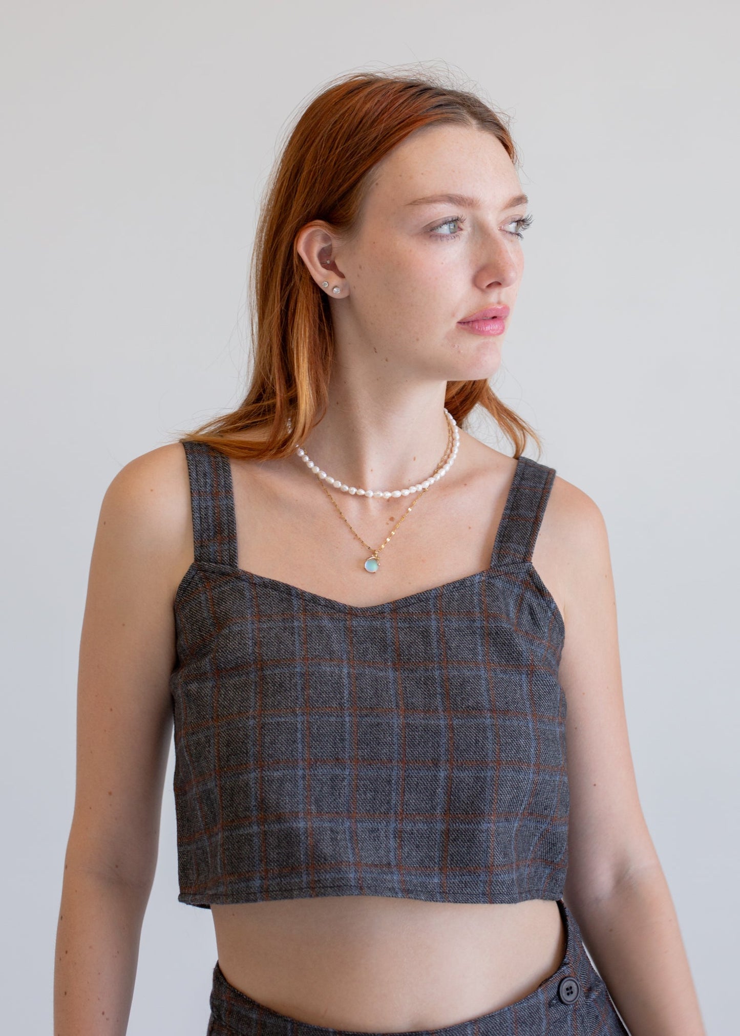 Glee + Co Wool Strap Tank in XS - Wool Spaghetti Strap Tank Top