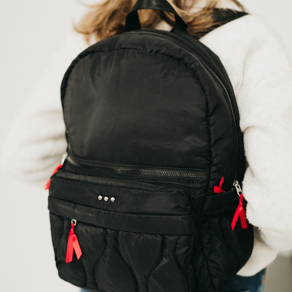 Go-to Organized Puffer Nylon Backpack view 6 (bag)