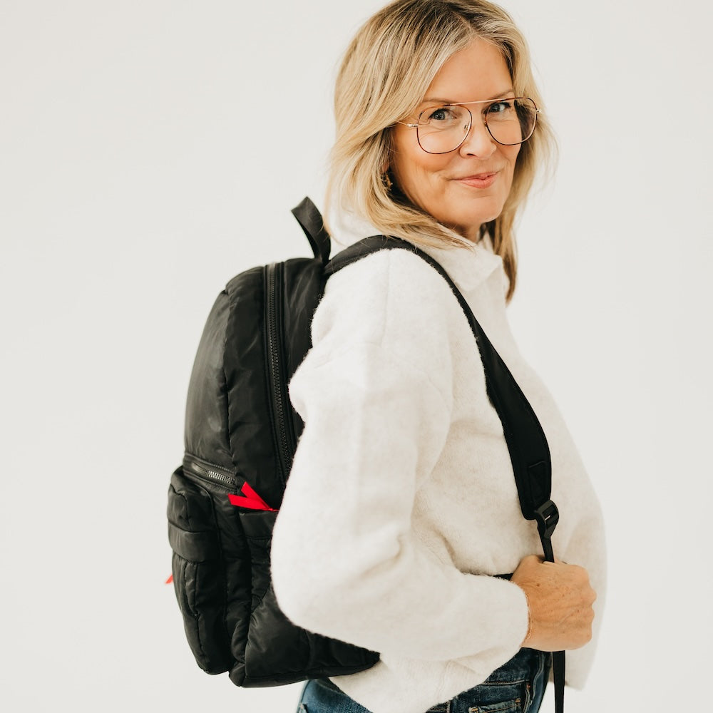 Go-to Organized Puffer Nylon Backpack view 7 (bag)