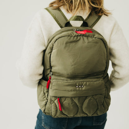 Go-to Organized Puffer Nylon Backpack view 9 (bag)