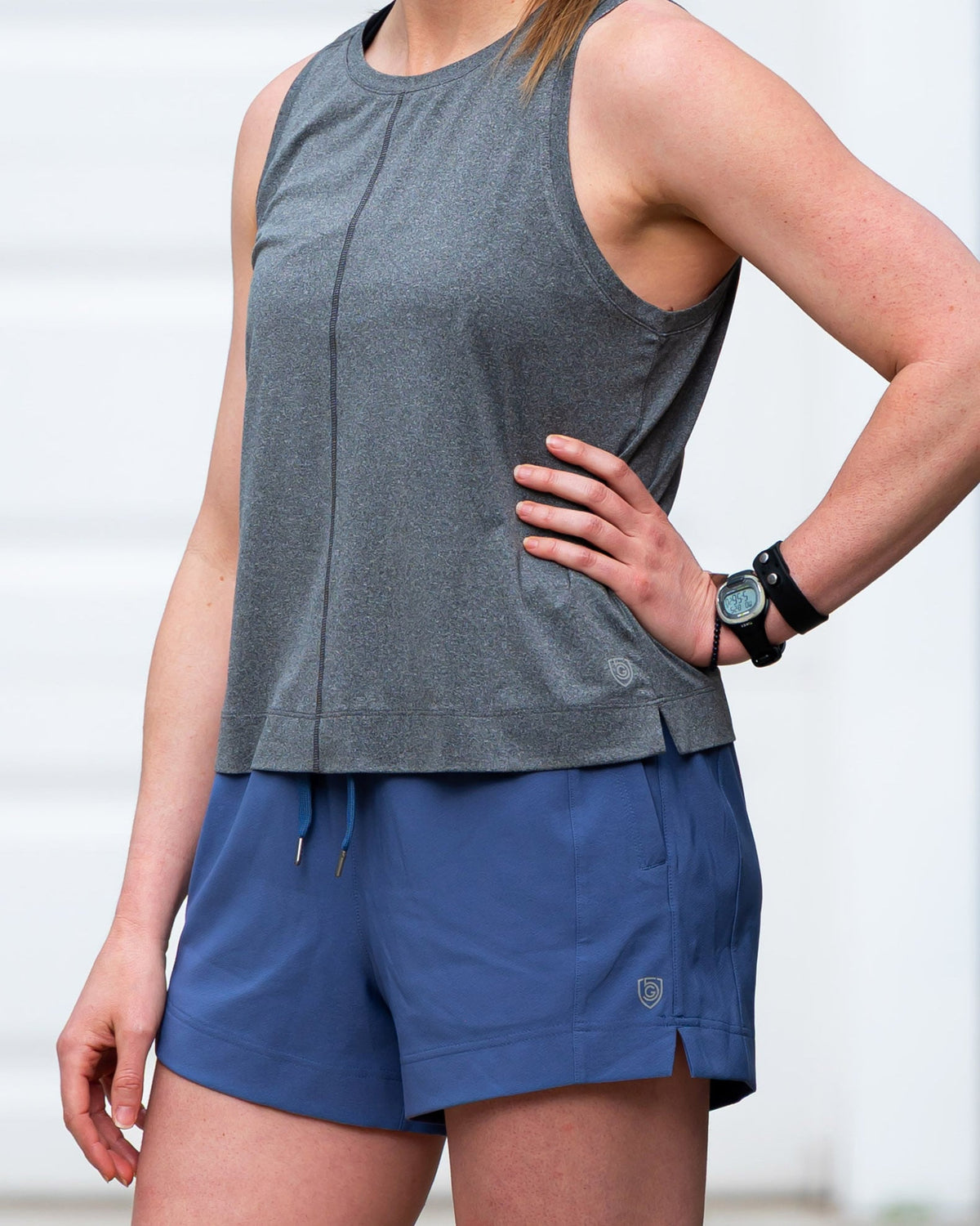 Goal Five Boxy Crop Tank - MeeeShop Women's Fashion