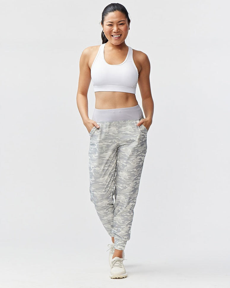 Goal Five Excel Jogger 7/8 Length 28" Pant in Black view 2 - Length Pant (bottom)
