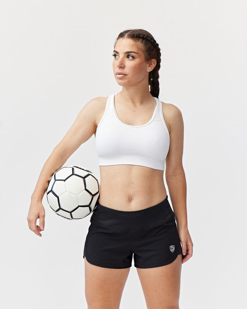 Goal Five Fast & Free Women's Workout Shorts in Skylight view 27 - Casual Office Outfit - Goal Five Shorts Reviews