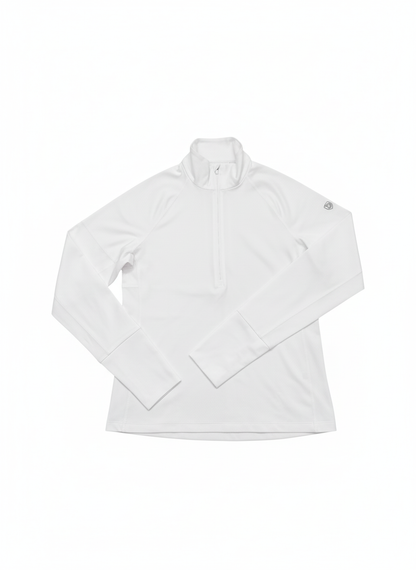 Goal Five Foudy Mid-weight Long Sleeve ½ Zip Top in Carbon view 5 - Goal 5 Top