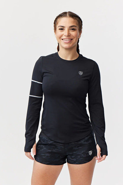 Goal Five Foudy Women's Longsleeve Workout Top view 17 - Casual Office Outfit - Goal 5 Top