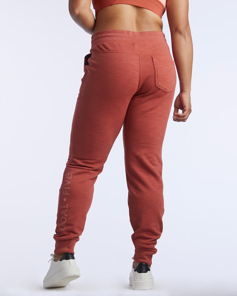 Goal Five Freasy Jogger in Cinnabar view 7 (bottom)