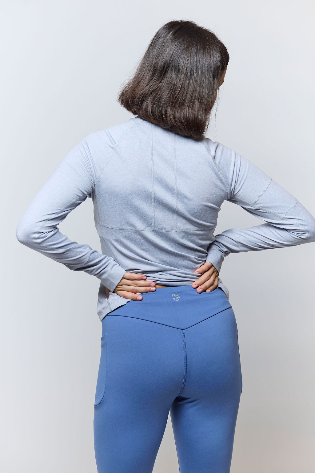 Goal Five Go Again Women's Full Length Legging in Black view 12 (bottom)