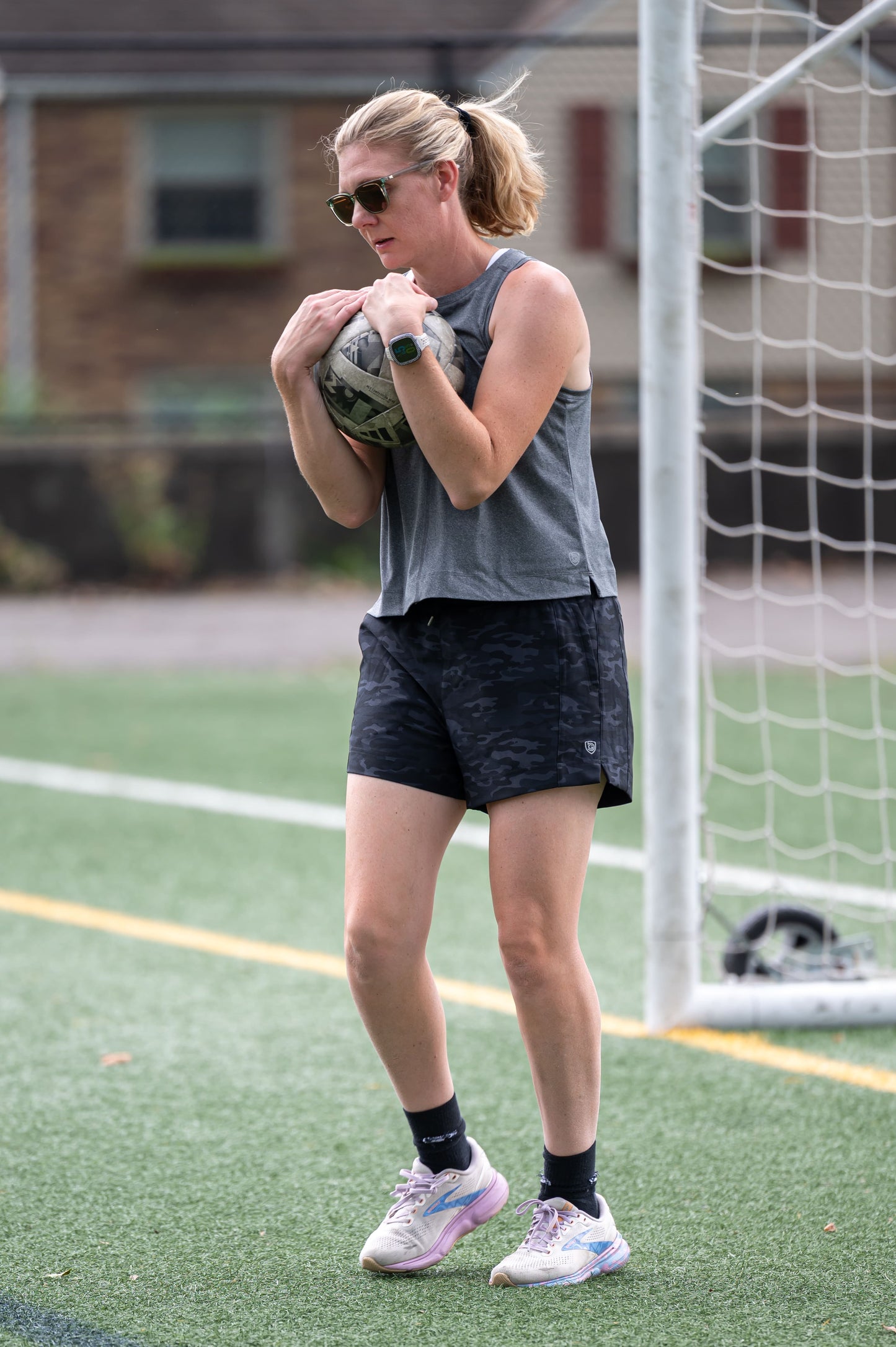 Goal Five Indie 2.0 Women's Sport Shorts in Dark Moss view 14 - Goal Five Shorts Reviews (bottom)