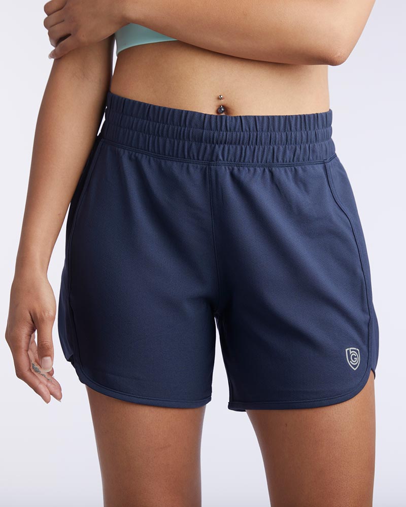 Goal Five Indie Women's Sport Shorts in Black view 5 - Goal Five Shorts Reviews (bottom)