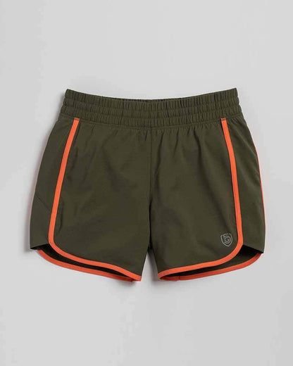 Goal Five Indie Women's Sport Shorts in Carbon Opal view 17 - Goal Five Shorts Reviews (bottom)