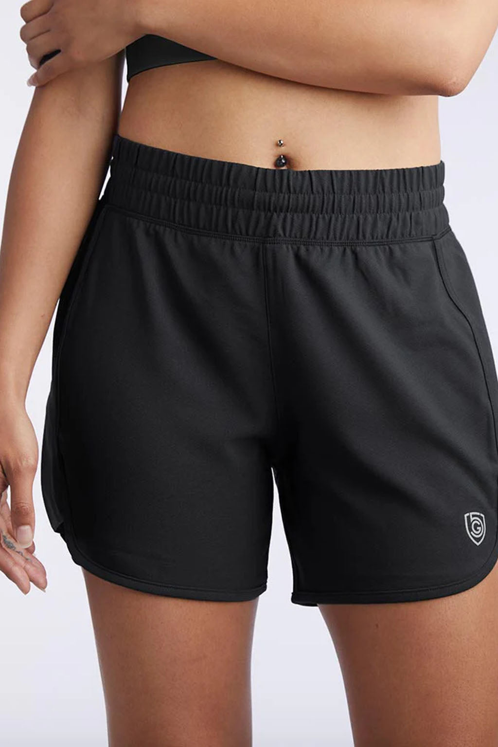 Goal Five Indie Women's Sport Shorts in Carbon Opal view 18 - Goal Five Shorts Reviews (bottom)
