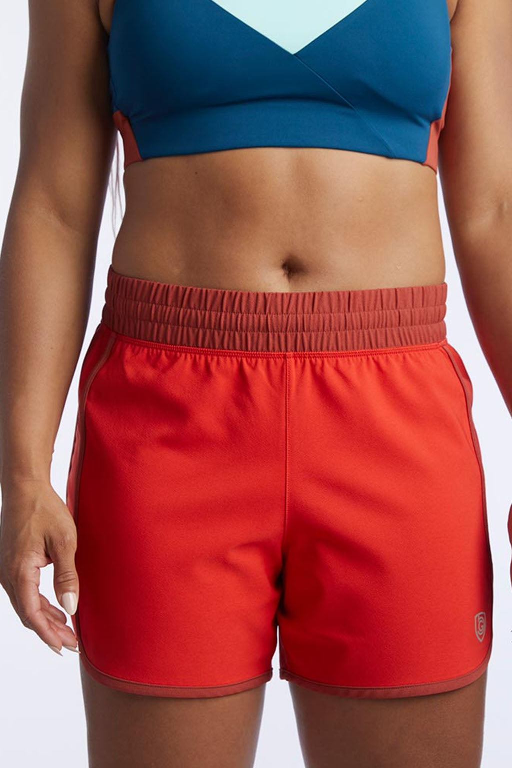 Goal Five Indie Women's Sport Shorts in Carbon Opal view 20 - Goal Five Shorts Reviews (bottom)