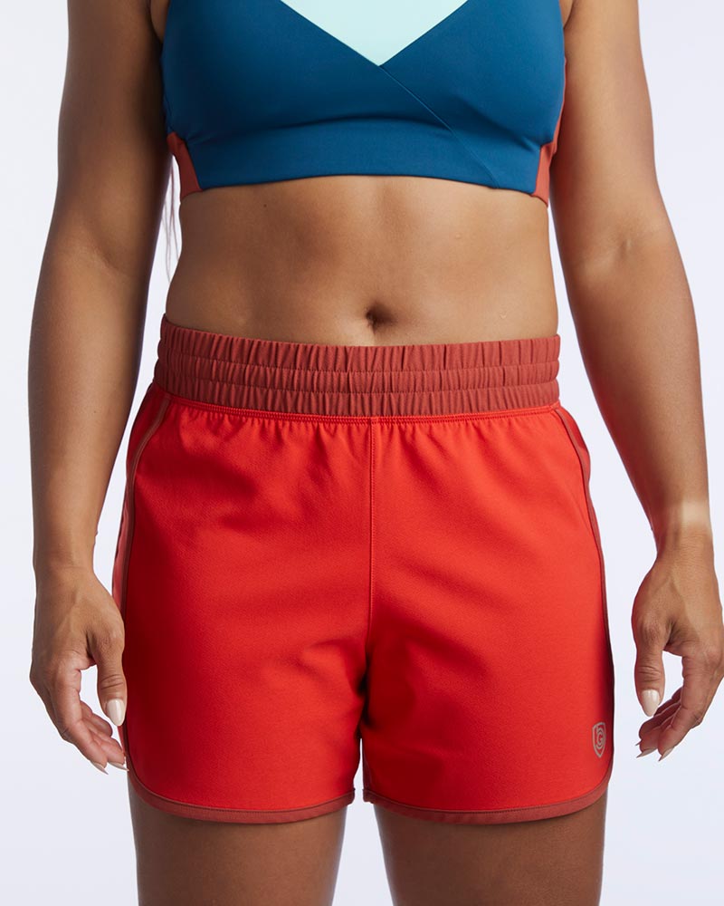 Goal Five Indie Women's Sport Shorts in Navy view 9 - Goal Five Shorts Reviews (bottom)