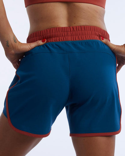Goal Five Indie Women's Sport Shorts in Poppy/Cinnabar view 14 - Goal Five Shorts Reviews (bottom)