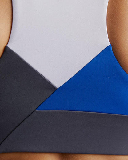 Goal Five Pionxr Bra Top in Azure Carbon Opal view 13 - Goal 5 Top