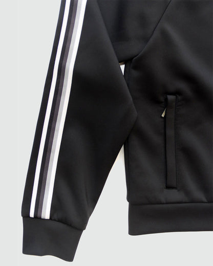 Goal Five Powerstripe Ls Track Jacket in Black view 6 - Powerstroke Jacket (layer)