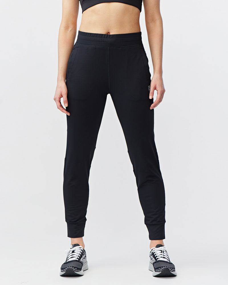 Goal Five Valia Women's Black Jogger Pants in Black view 3 (bottom)