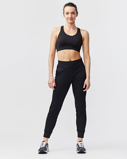 Goal Five Valia Women's Black Jogger Pants in Black view 4 (bottom)