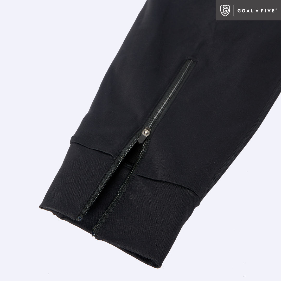 Goal Five Valia Women's Black Jogger Pants in Black view 5 (bottom)
