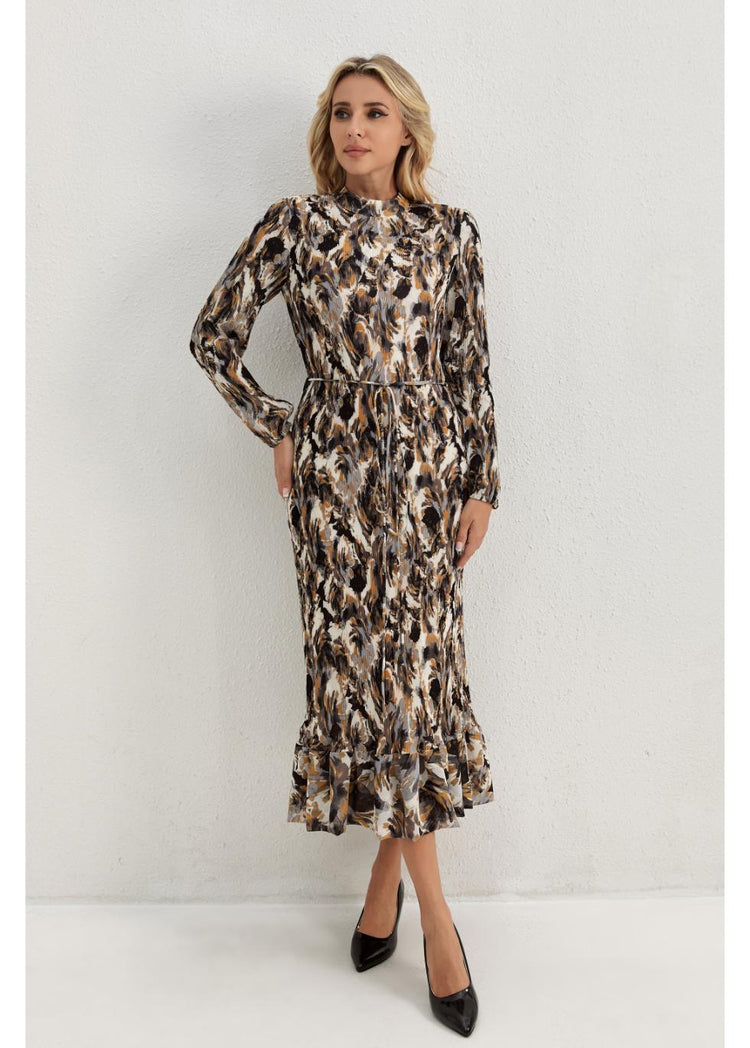 Golden Feather Midi Dress M view 3 (dress) - golden feather dress etsy, golden feather dress halloween, - shop at us.meeeshop