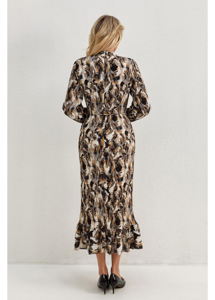 Golden Feather Midi Dress S view 2 (dress) - golden feather dress etsy, golden feather dress halloween, - shop at us.meeeshop