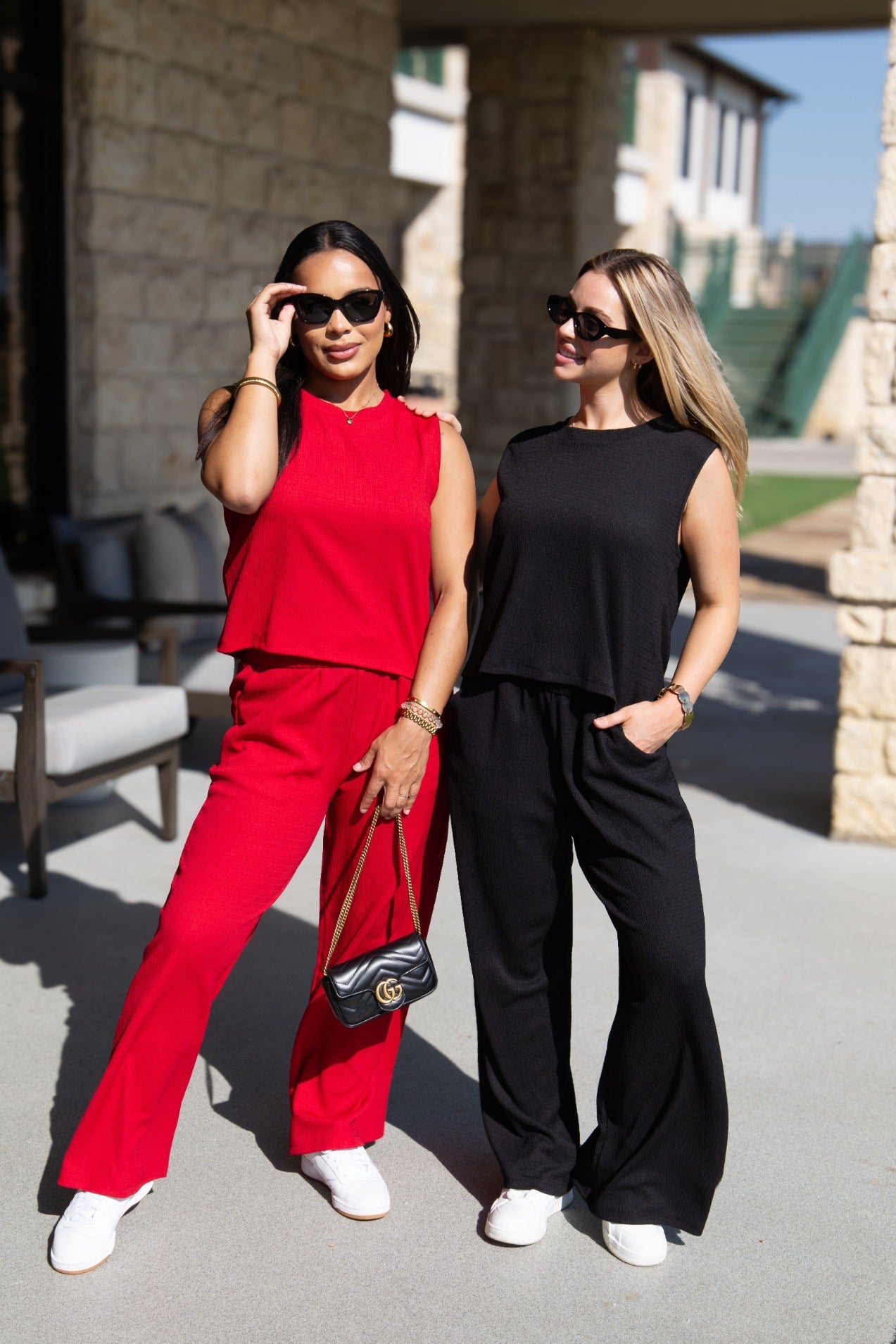 Grace+emma the Earhart Pants, Black in Black view 7 (bottom)