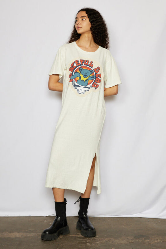 Grateful Dead Bear Maxi Dress in XS - Grateful Dead Dress Shirt