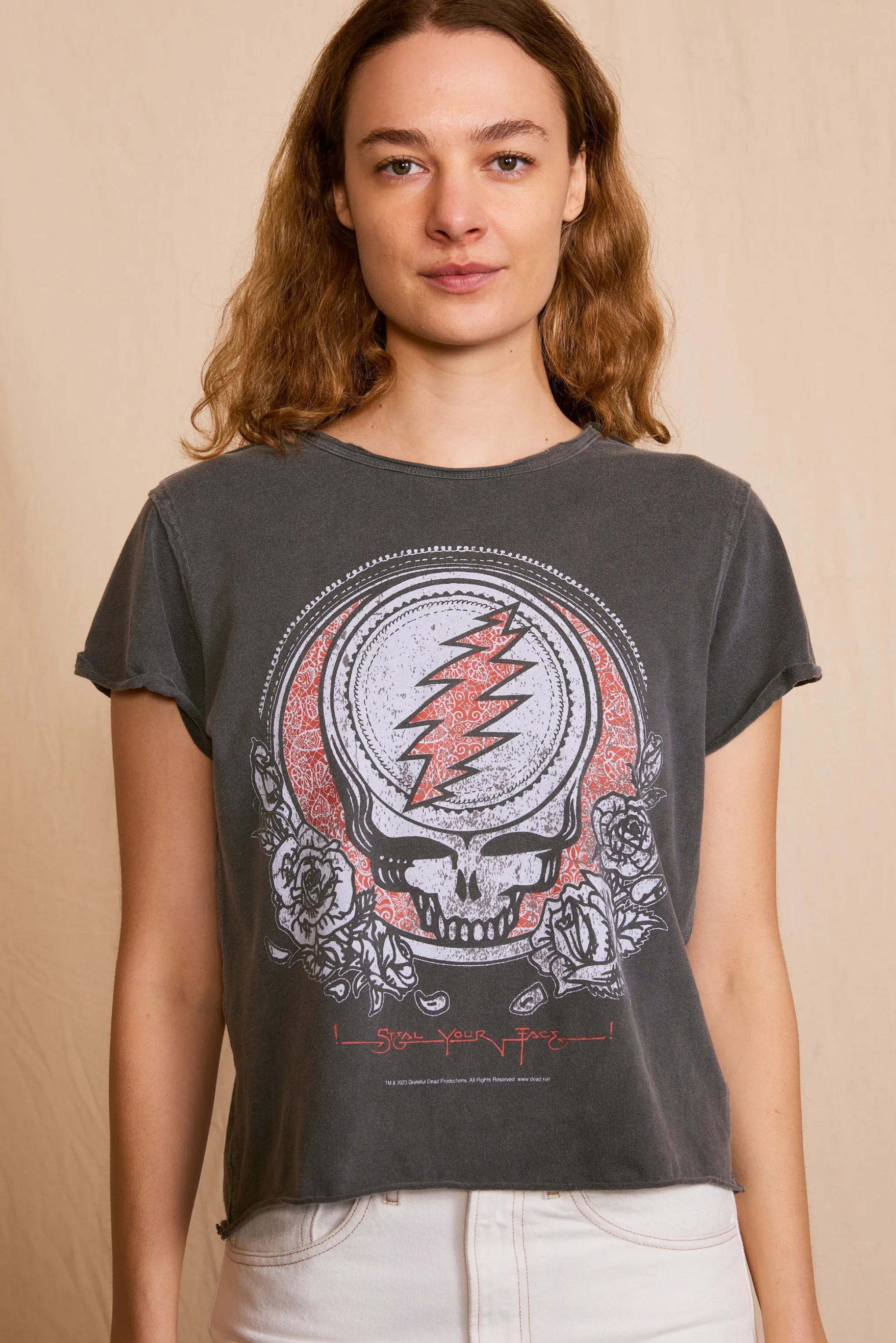 Grateful Dead Steal Your Face Top L view 3 (top) - grateful dead top songs, grateful dead top 10 songs, - shop at us.meeeshop