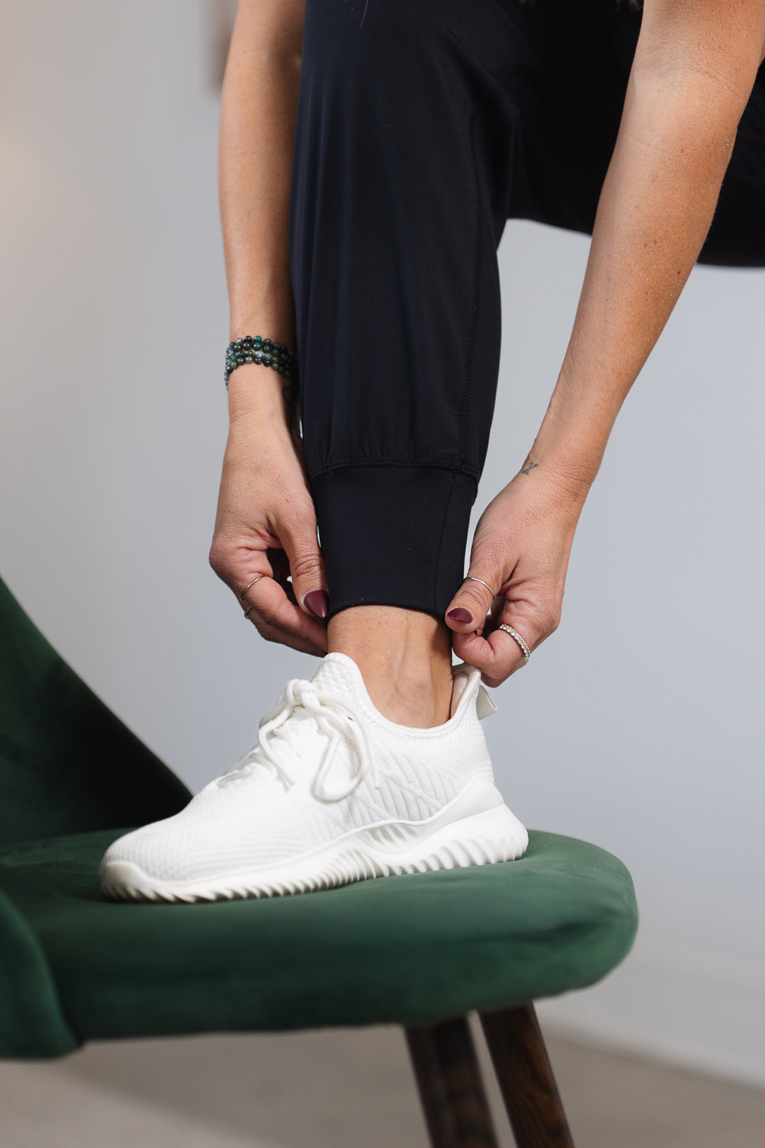 Gravity Resilient Jogger in Black view 4 (bottom)