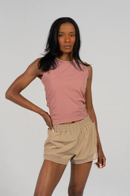 Gravity Soaring Tank in Muslin view 8 (top)