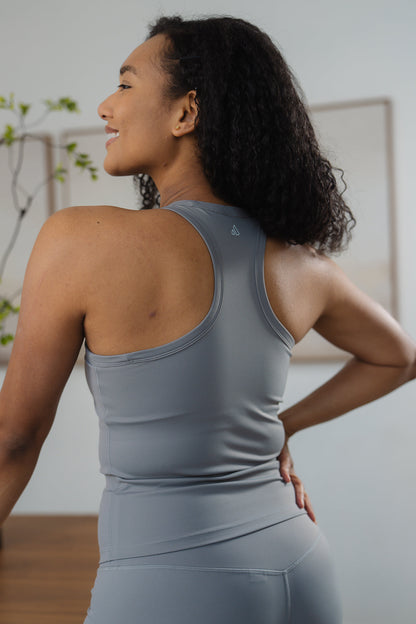Gravity Strength Built-in Tank in Thistle Blue view 10 - Built Tank (top)