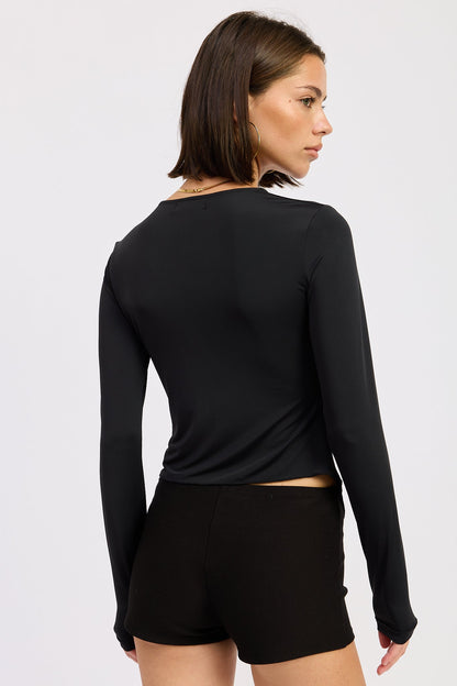 Guinevere Top in Ivory view 7 - Guinevere Clothing