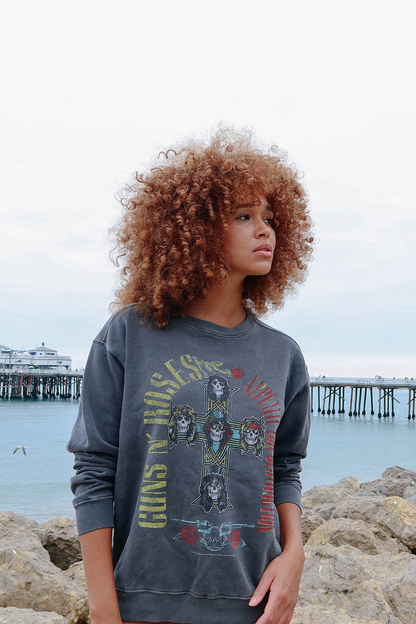 Guns N Roses Appetite for Destruction Sweatshirt in L view 4 - Guns Roses T Shirt (top)