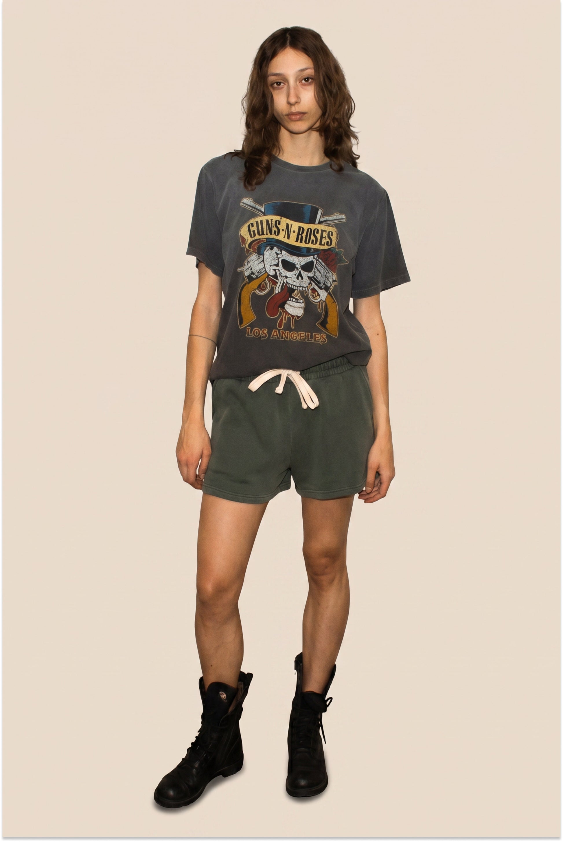 Guns N Roses Los Angeles Top Hat Skull in XS - Guns Roses Top Songs