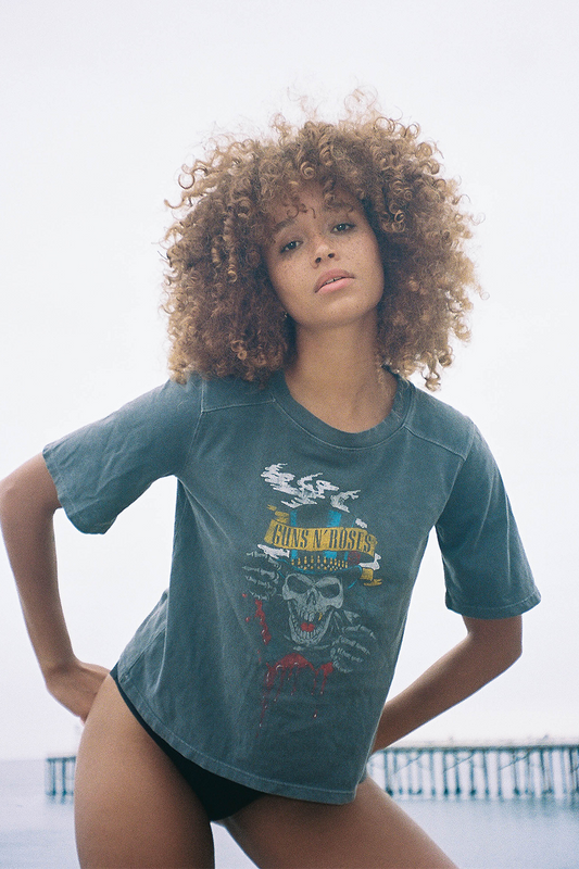 Guns N Roses Top Hat Skull Tee in S view 2 - Guns Roses Top Songs