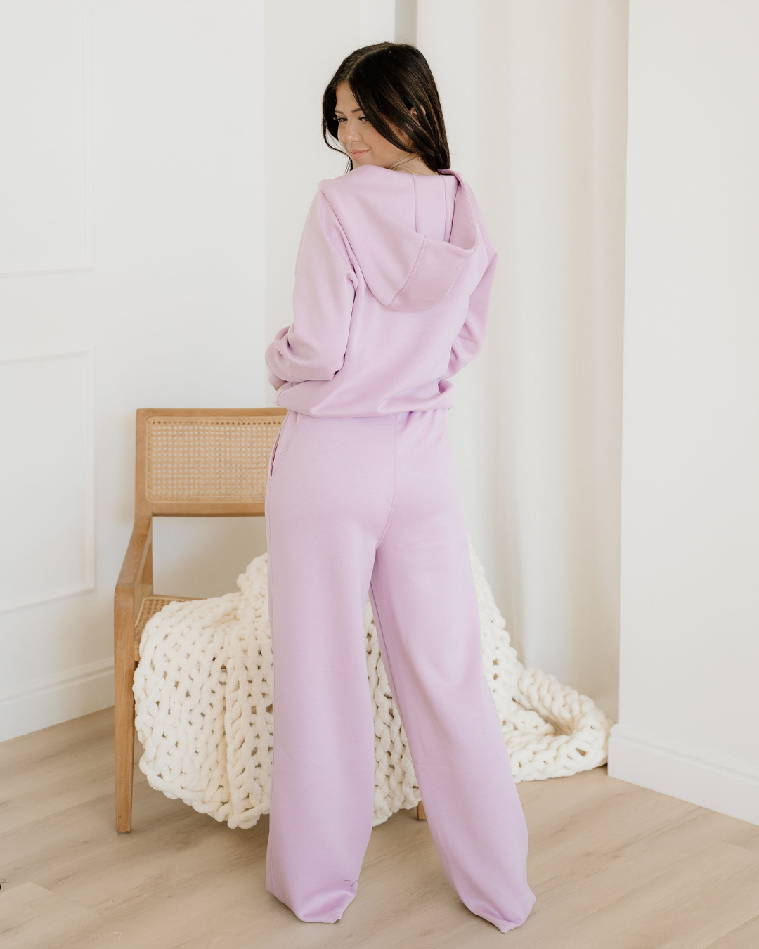 Harlow Active Pants 2pcs Outfit - Purple view 11 - Outfit Purple (bottom)
