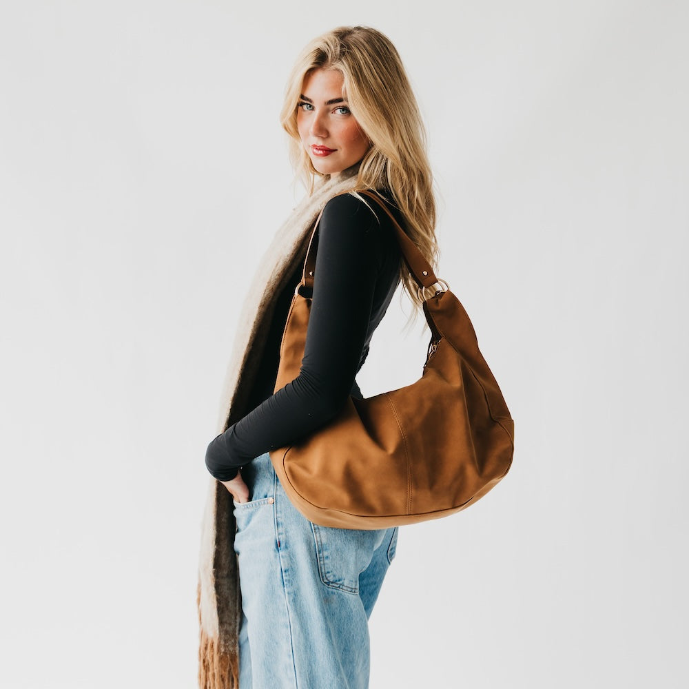 Hazel Hobo Shoulder Bag with Tassel view 9 - Hazel Hobo Bag Charles And Keith