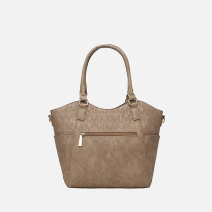 Hazel Signature Tote Bag in Chocolate view 4 - Bag Tote