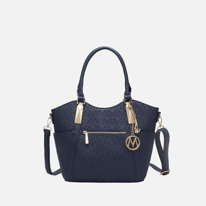 Hazel Signature Tote Bag in Fuchsia view 14 - Bag Tote