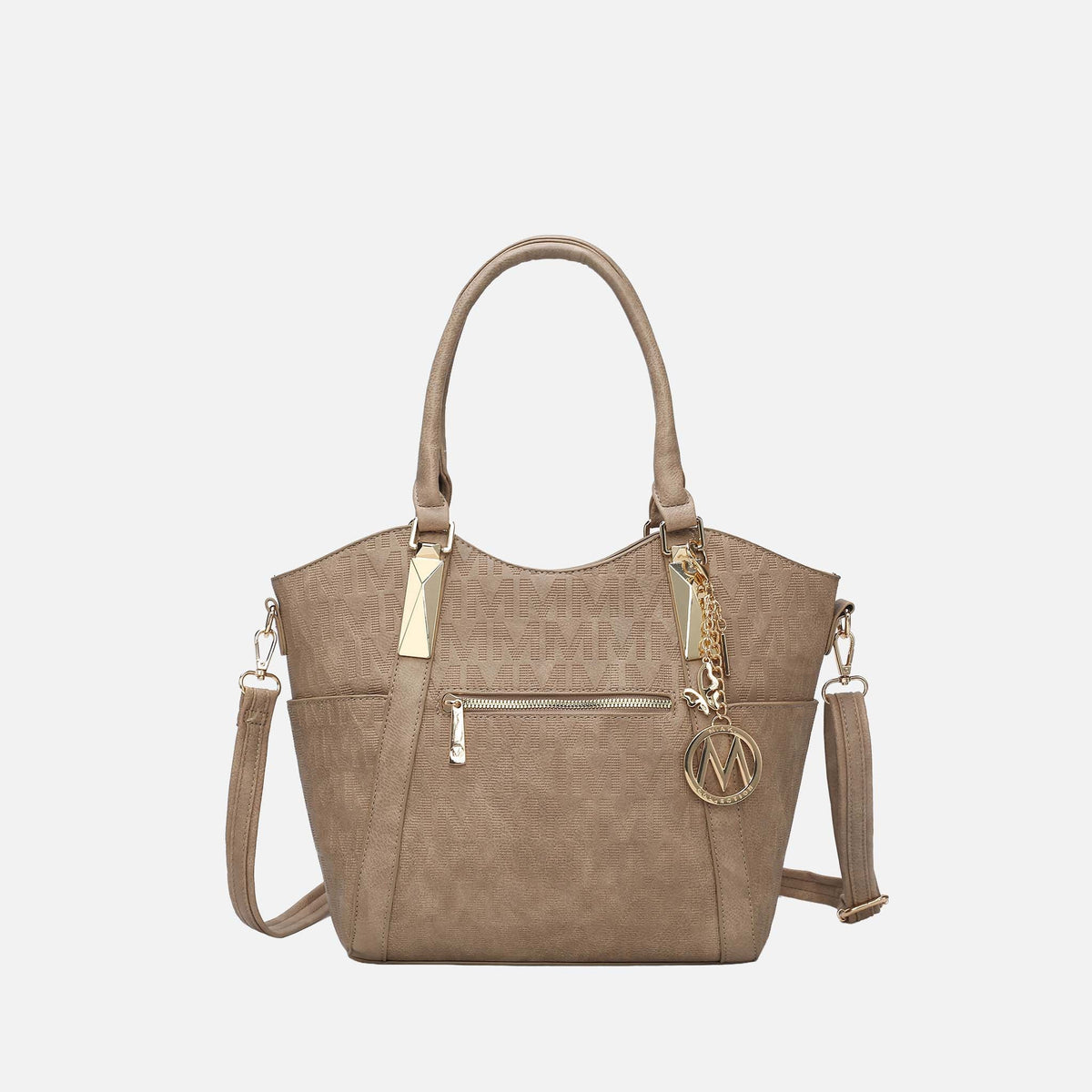 Hazel Signature Tote Bag in Indigo view 8 - Bag Tote