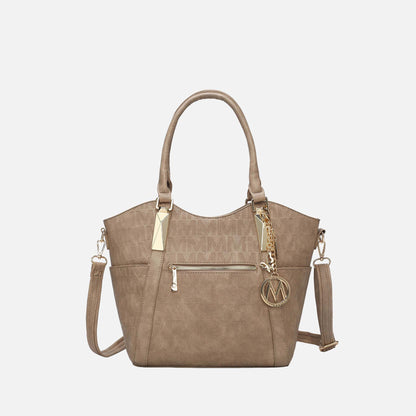 Hazel Signature Tote Bag in Indigo view 8 - Bag Tote