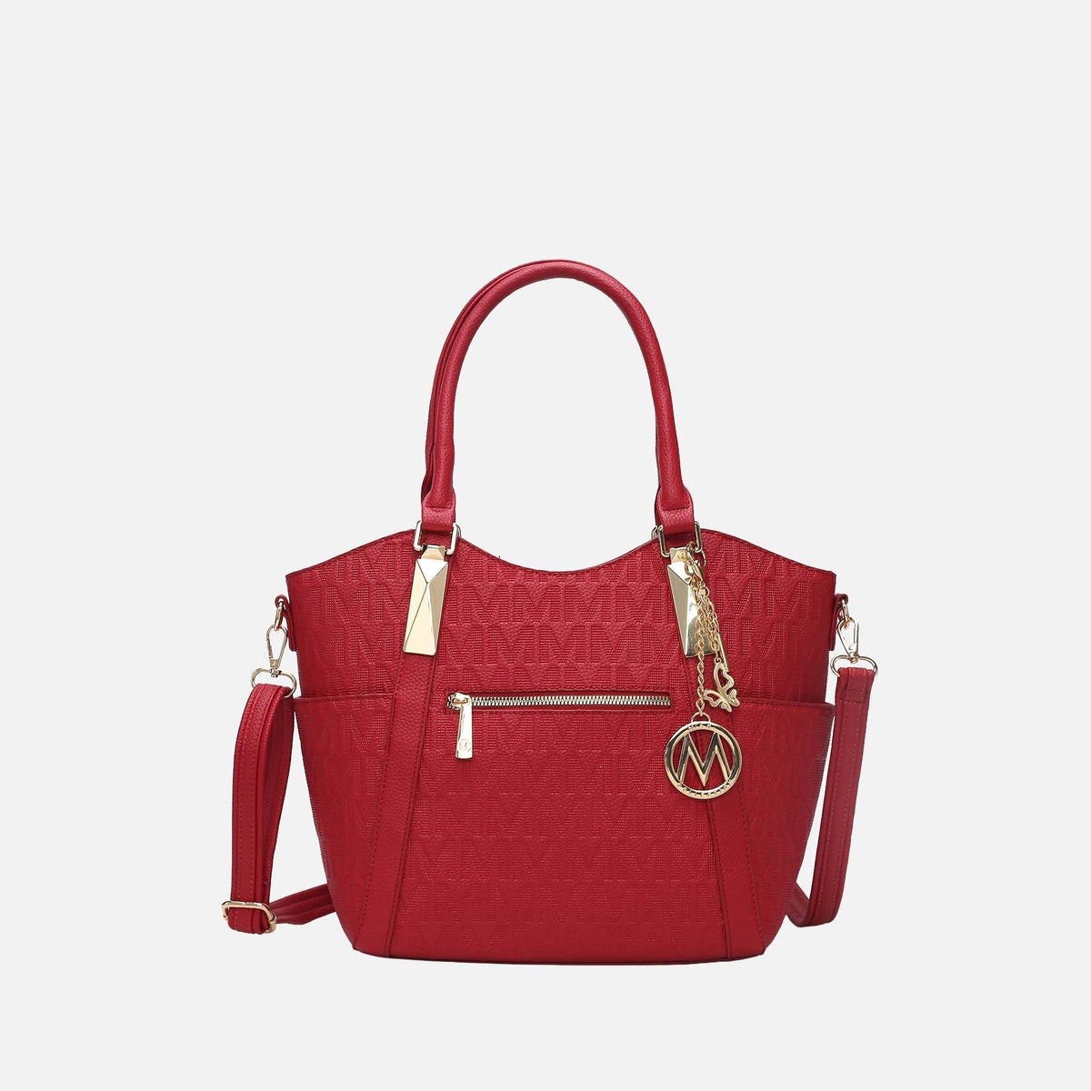 Hazel Signature Tote Bag in Pewter view 9 - Bag Tote